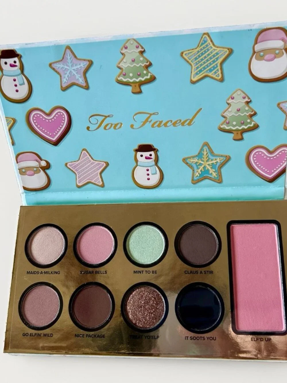 Too Faced Christmas Bake Shoppe Makeup Set Limited Edition Eyeshadow, Mascara